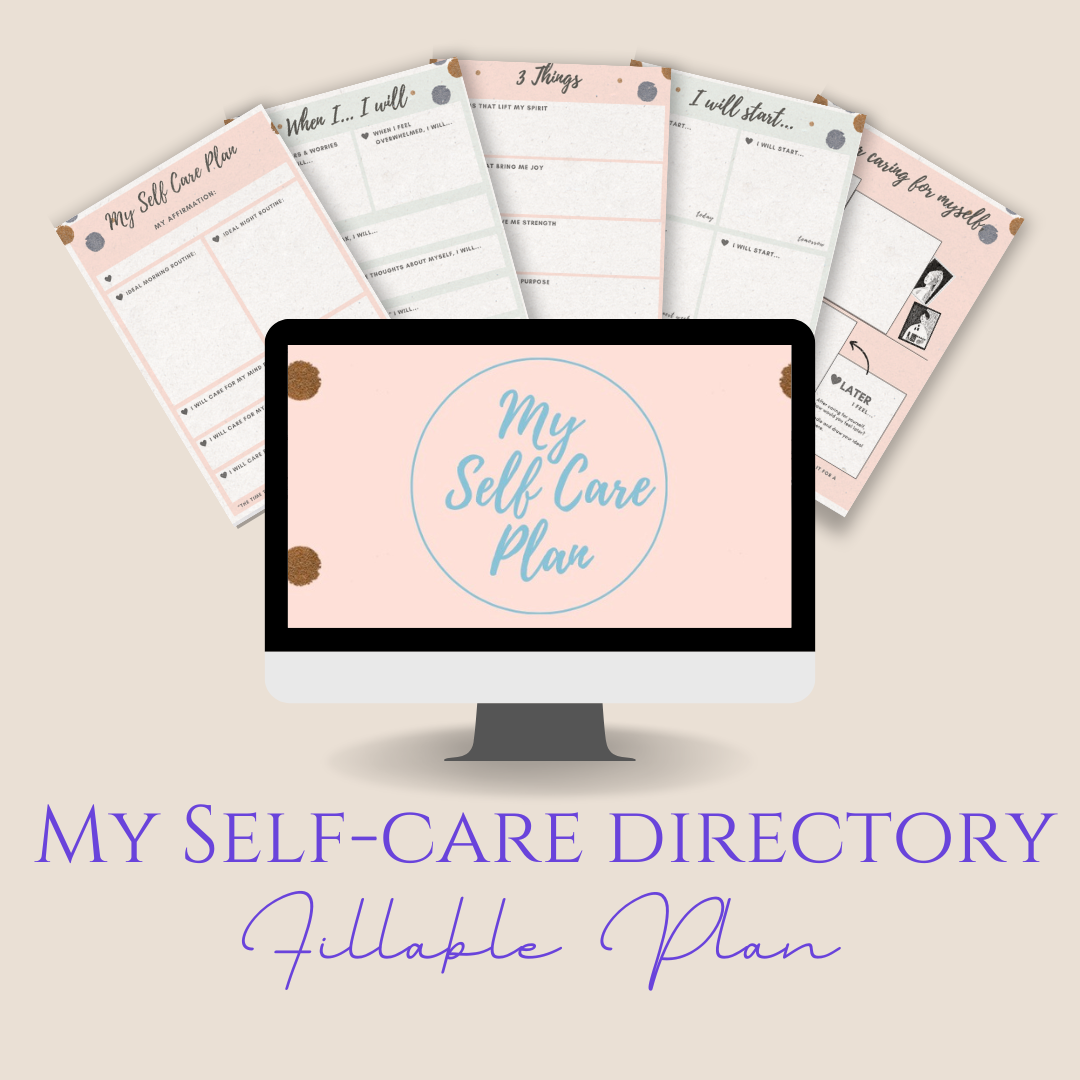 Self-Care Directory Mockup